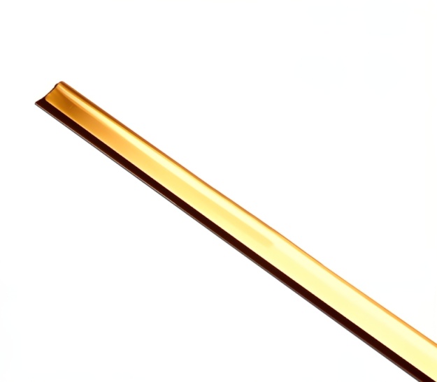 14'' HD Brass Window Squeegee Channel and Rubber